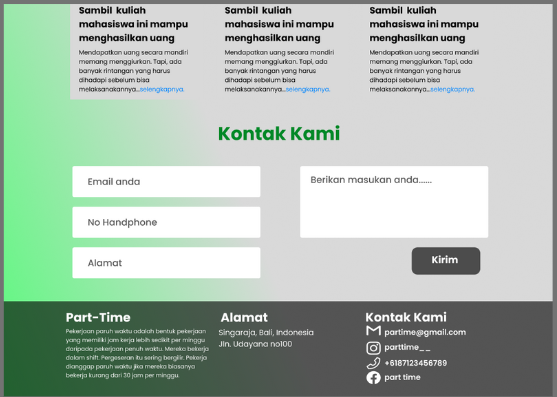 Design UI Web Part Time