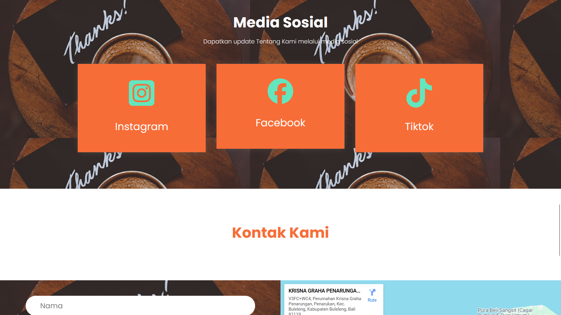 Web Bali Powder Coffee