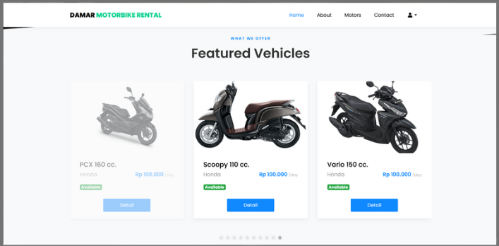 Web Rental Motor