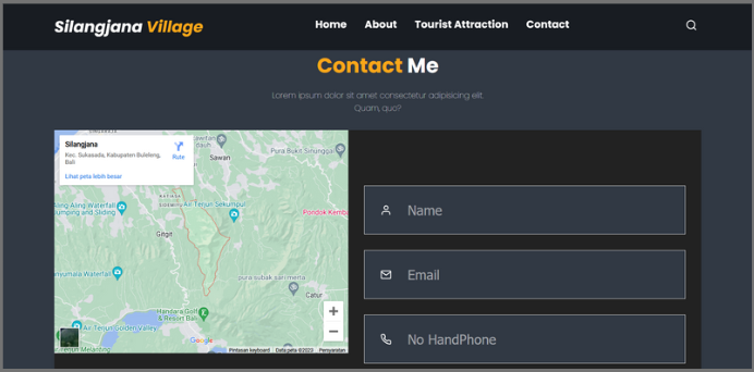 Web Silangjana Village